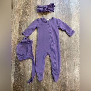 Kate Quinn Sleeper and Hat/headband Bow Set 💜